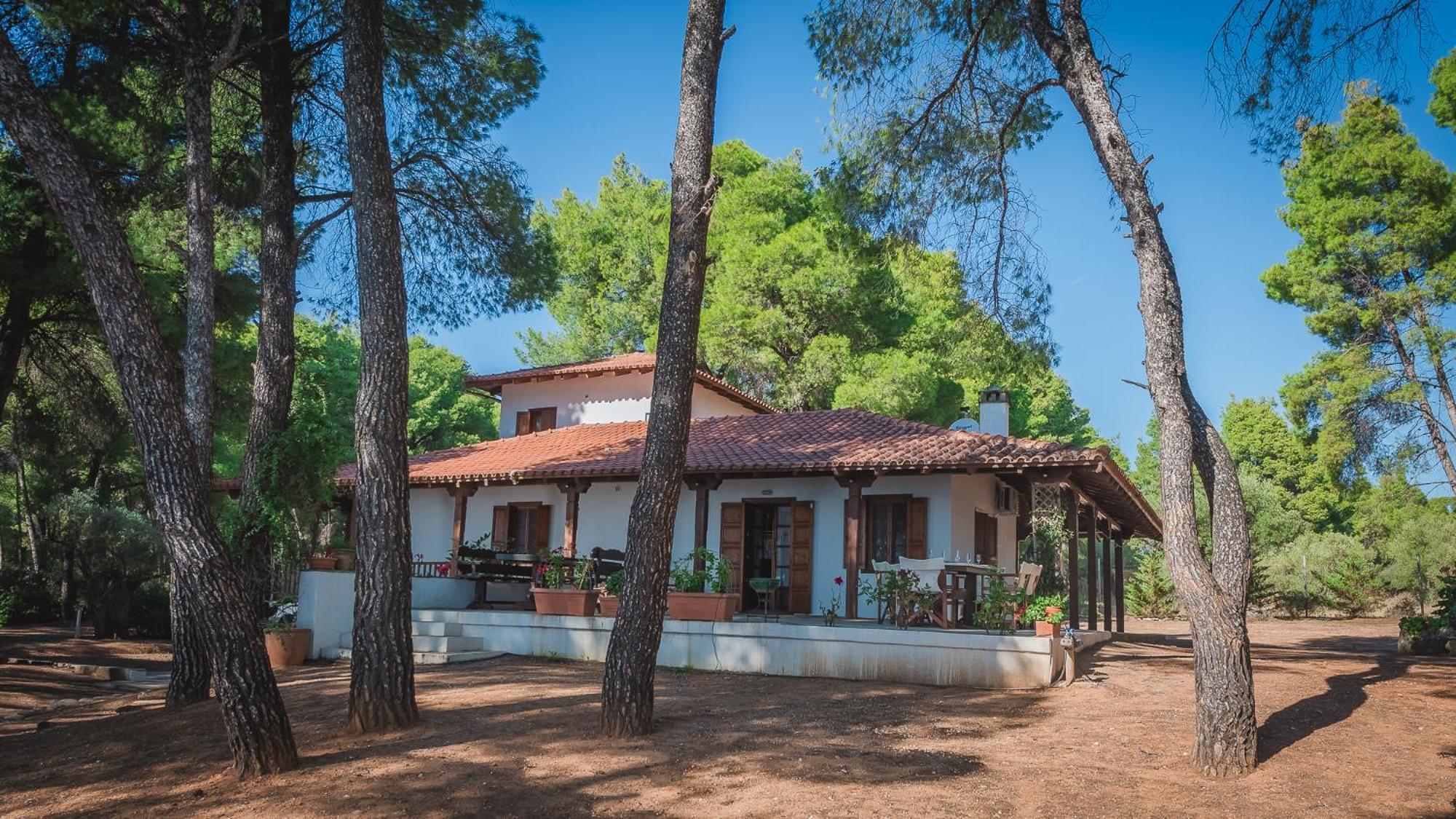 Squirrel Beach Front Villa, Metamorfosi Exterior photo